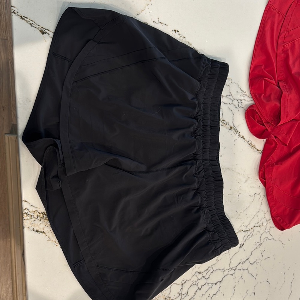 lululemon athletica Black Athletic Shorts